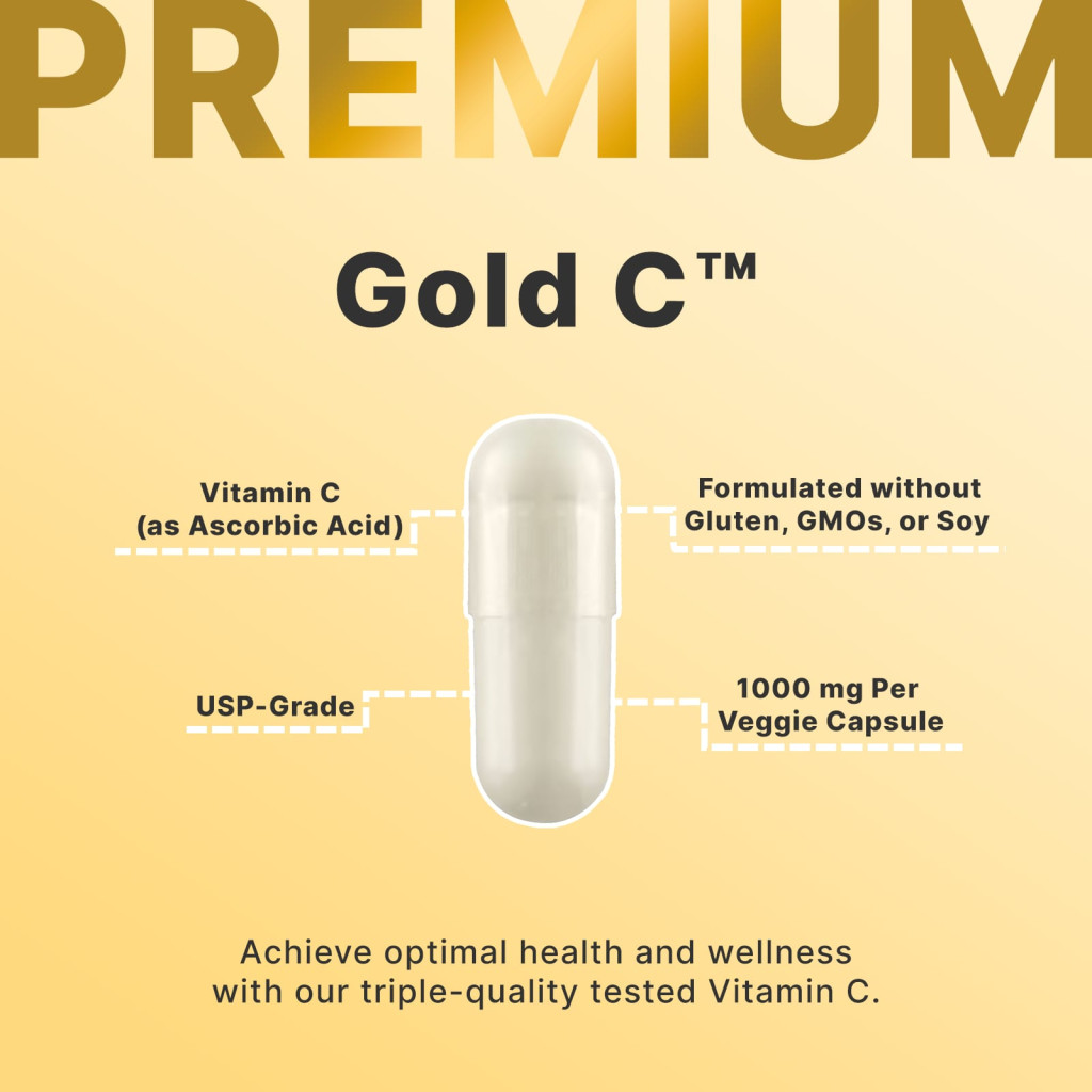 California Gold Nutrition, Gold Câ„¢, USP Grade Vitamin C, 1,000 mg, 240 Veggie Capsules California Gold Nutrition, Gold Câ„¢, USP Grade Vitamin C, 1,000 mg, 240 Veggie Capsules
