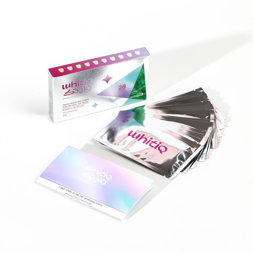 PAP dry teeth whitening strips - Mint PAP dry teeth whitening strips - Mint