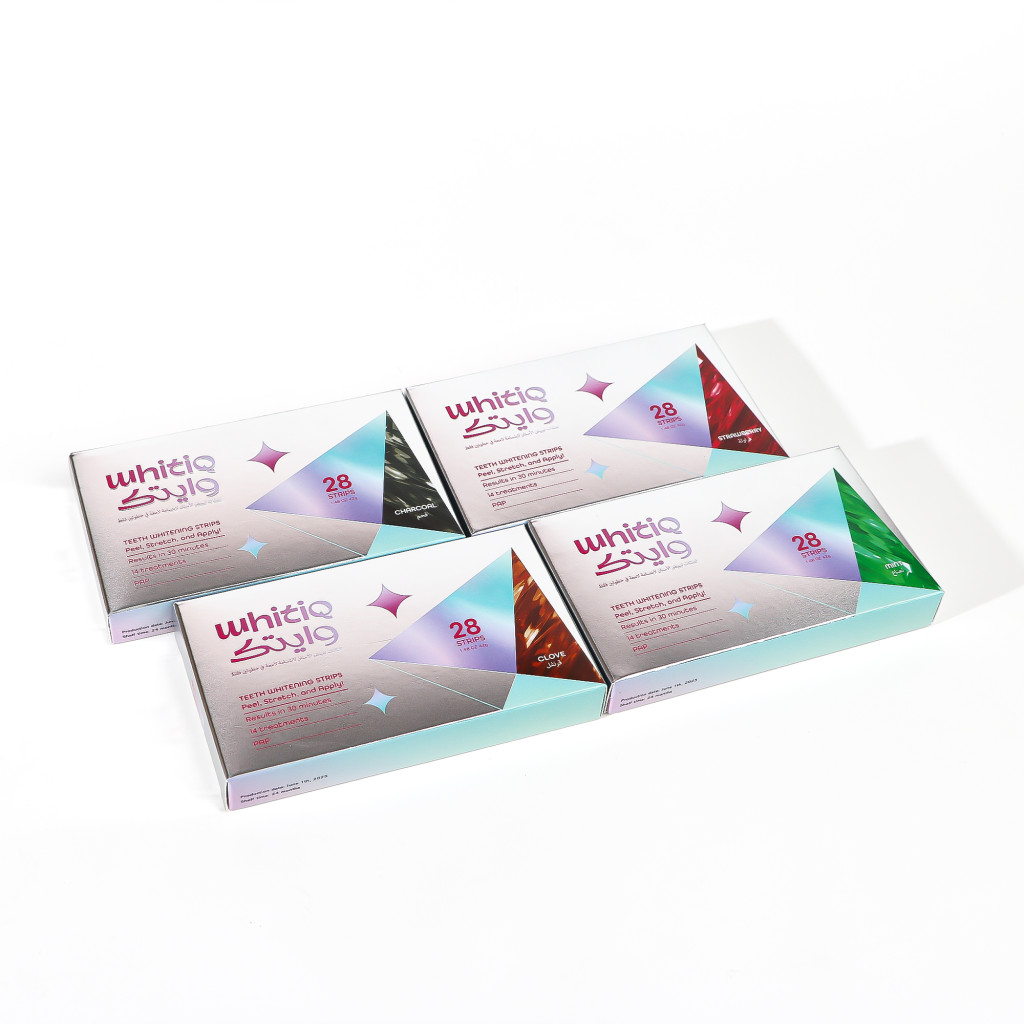 PAP dry teeth whitening strips - Strawberries PAP dry teeth whitening strips - Strawberries