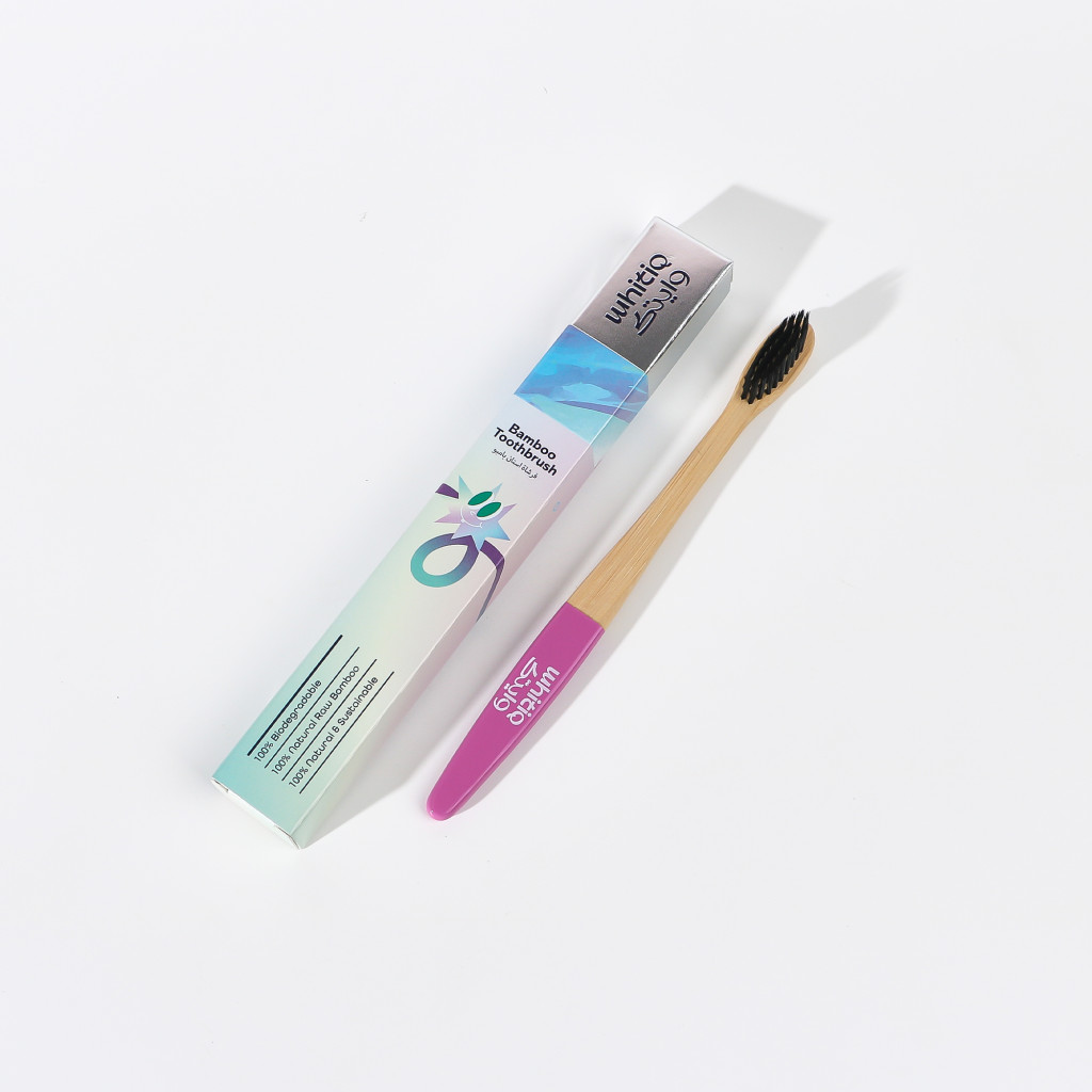Bamboo toothbrush - Pink Bamboo toothbrush - Pink