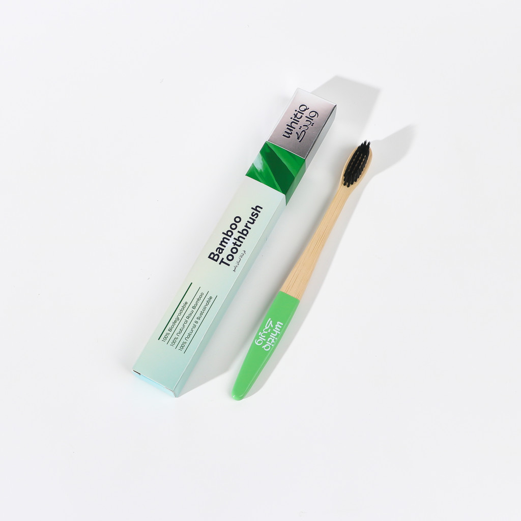 Bamboo toothbrush -Green Bamboo toothbrush -Green