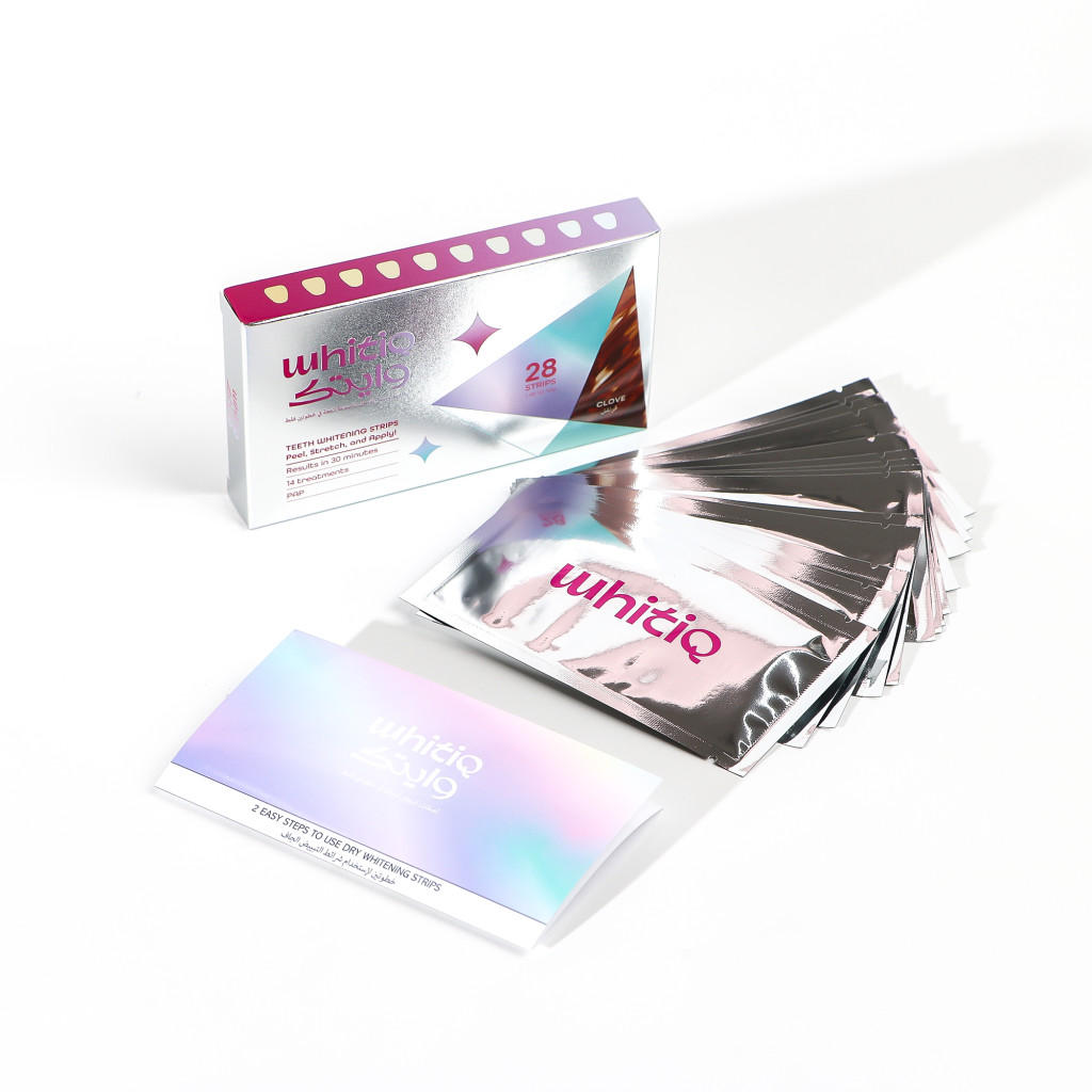 PAP dry teeth whitening strips - Clove PAP dry teeth whitening strips - Clove