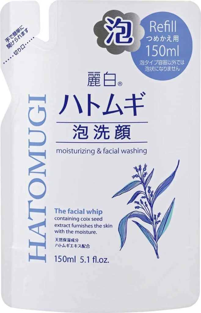 REIHAKU REFILL FOR HATOMUGI WHIPPED FACIAL WASH 150mL REIHAKU REFILL FOR HATOMUGI WHIPPED FACIAL WASH 150mL