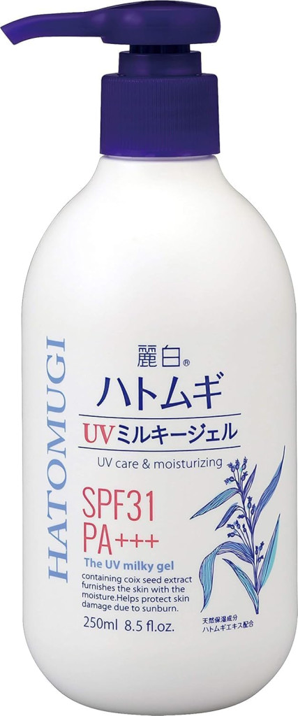 REIHAKU HATOMUGI UV PROTECT MILKY GEL 250mL REIHAKU HATOMUGI UV PROTECT MILKY GEL 250mL